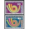 2 عدد تمبر مشترک اروپا - Europa Cept - لیختنشتاین 1973