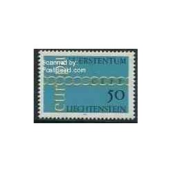 1 عدد تمبر مشترک اروپا - Europa Cept - لیختنشتاین 1971