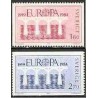 2 عدد تمبر مشترک اروپا - Europa Cept - سوئد 1984