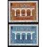 2 عدد تمبر مشترک اروپا - Europa Cept - جزیره من 1984