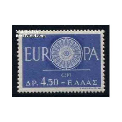 1 عدد تمبر مشترک اروپا -Europa Cept - یونان 1960