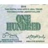 اسکناس 100 دلار - لیبریا 2016