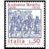 1 عدد تمبر 500مین سالگرد تولد آریوستو - شاعر و نمایشنامه نویس - ایتالیا 1974