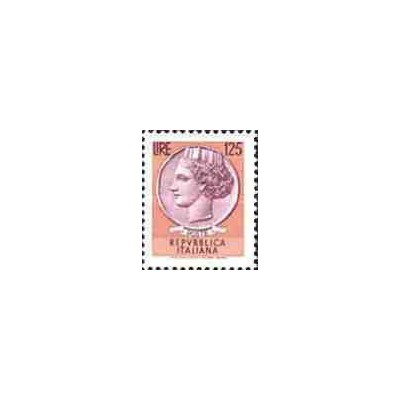 1عدد تمبر سری پستی سکه سیراکوزی-قیمت جدید - ایتالیا 1974     