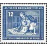 1 عدد تمبر روز تمبر  - جمهوری دموکراتیک آلمان 1951