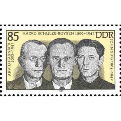 1 عدد تمبر جنبش مقاومت - جمهوری دموکراتیک آلمان 1983