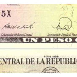 اسکناس 1 پزو  - جمهوری دومنیکن 1988