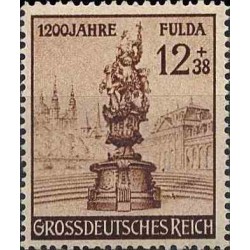 1 عدد تمبر 1200 سالگی فولدا  - رایش آلمان 1944