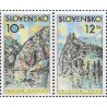 2 عدد  تمبر شکوه های میهن ما - اسلواکی 2000
