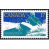 1 عدد تمبر مسابقات قایقرانی کایاک - کانادا 1979