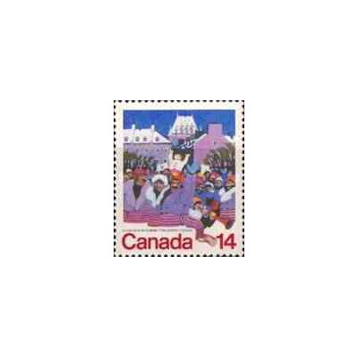 1 عدد تمبر کارناوال ایالت کبک - کانادا 1979