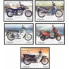 5 عدد تمبر موتورسیکلتها و اسکوترهای ساخت مالزی- مالزی 2003