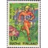 1 عدد تمبر مسابقات جهانی جهت یابی - فنلاند 1979