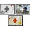 3 عدد تمبر 125مین سال سازمان صلیب سرخ - هلند 1992