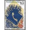 1 عدد تمبر شماره تلفن هشدار ملی  - هلند 1990