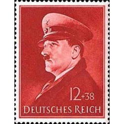 1 عدد تمبر 52مین سالگرد تولد هیتلر - رایش آلمان 1941 قیمت 10.6 دلار