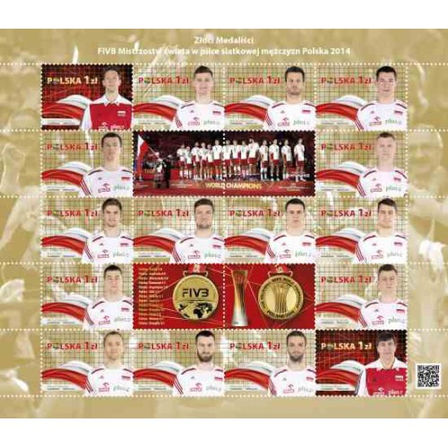 مینی شیت قهرمانی تیم ملی والیبال لهستان در رقابتهای جهانی - لهستان 2014