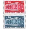2 عدد تمبر مشترک اروپا - Europa Cept - فرانسه 1969