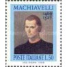 1 عدد تمبر پانصدمین سال تولد ماکیاولی - فیلسوف و شاعر - ایتالیا 1969