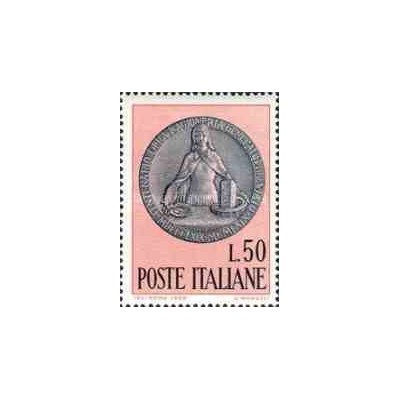 1 عدد تمبر صدمین سال دیوان حسابرسی دولتی - ایتالیا 1969