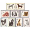 9 عدد تمبر سگها -  لهستان 1963 قیمت 12.5 دلار