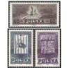 3 عدد تمبر یادبودهای جنگ جهانی دوم -  لهستان 1962
