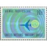 1 عدد تمبر سری پستی هوائی - نیویورک - نیویورک سازمان ملل 1968