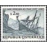 1 عدد تمبر صدمین سال کشف سرزمین فرانتس یوزف - اتریش 1973