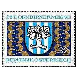 1 عدد تمبر نمایشگاه دورنبیرن - اتریش 1973