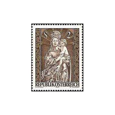 1 عدد تمبر کریستمس - اتریش 1974