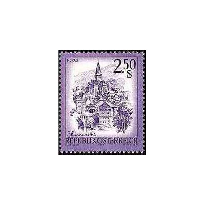1 عدد تمبر سری پستی مناظر - اتریش 1974