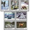 7 عدد تمبر حیوانات ناحیه شمال اروپا - نوردیک - رومانی 1992