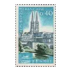 1 عدد تمبر کنگره ملی انجمنهای تمبر - فرانسه 1966