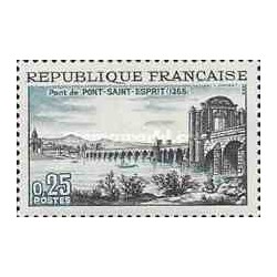 1 عدد تمبر 700 سالگی سنت اسپریت - فرانسه 1966