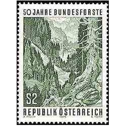 1 عدد تمبر حفاظت از آثار تاریخی - اتریش 1975