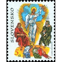 1 عدد  تمبر تجدید معنوی - اسلواکی 1999