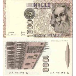 اسکناس 1000 لیر - ایتالیا 1982
