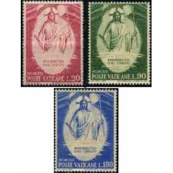 3 عدد تمبر عید پاک - واتیکان 1969