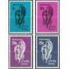 4 عدد تمبر رفاه اجتماعی و فرهنگی - آنتیل هلند 1967