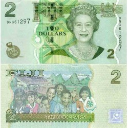 اسکناس 2 دلار - فیجی 2011