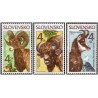 3 عدد تمبر حفاظت از طبیعت - اسلواکی 1996