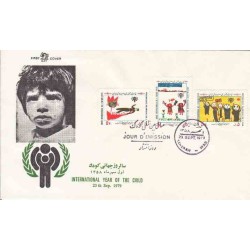 1969 - 3 عدد تمبر سال جهانی کودک 1358