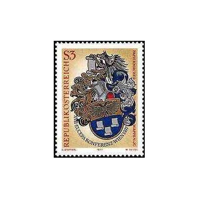 1 عدد تمبر یادبود راینر ماریا ریلکه - شاعر و رمان نویس - اتریش 1976