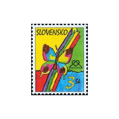 1 عدد تمبر مرکز حمایت از کودکان - اسلواکی 1998 1 عدد تمبر مرکز حمایت از کودکان - اسلواکی 1998