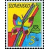 1 عدد  تمبر مرکز حمایت از کودکان - اسلواکی 1998