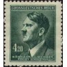 1 عدد تمبر سری پستی - هیتلر - بوهمیا و موراویا 1945