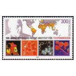 1 عدد تمبر انستیتو برنهارد ناخت - جمهوری فدرال آلمان 2000