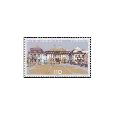 1 عدد تمبر پارلمان استانها - Rheinland Pfalz - جمهوری فدرال آلمان 2000