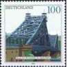 1 عدد تمبر پل آبی رنگ درسدن - جمهوری فدرال آلمان 2000