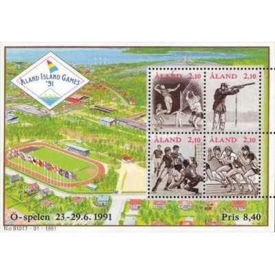 مینی شیت بازی های جزیره آلند 91 - آلاند 1991